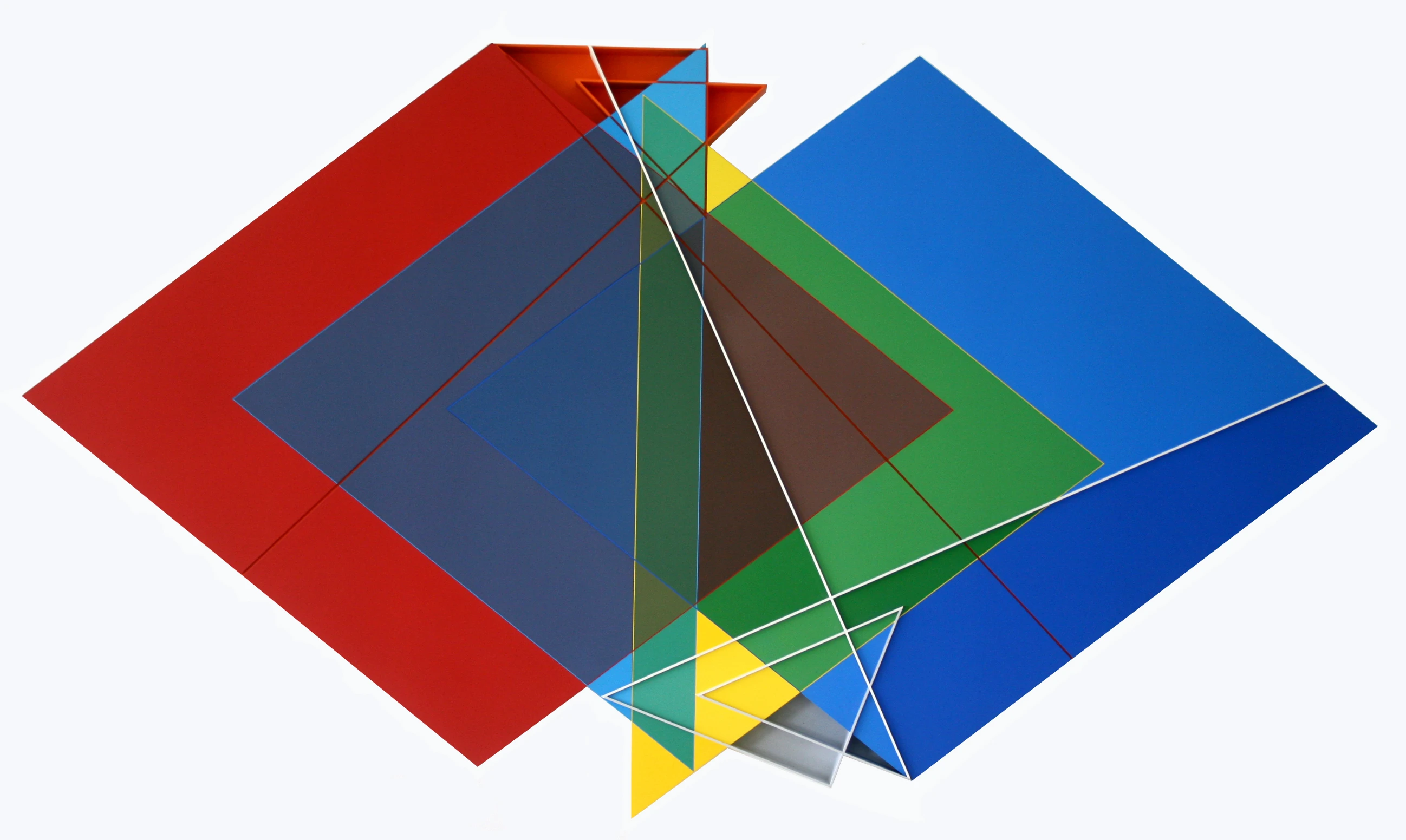 47 Relief Descriptif Blanc Gris Orange 105x195cm Acrylique Sur Pvc 2012 Jpg