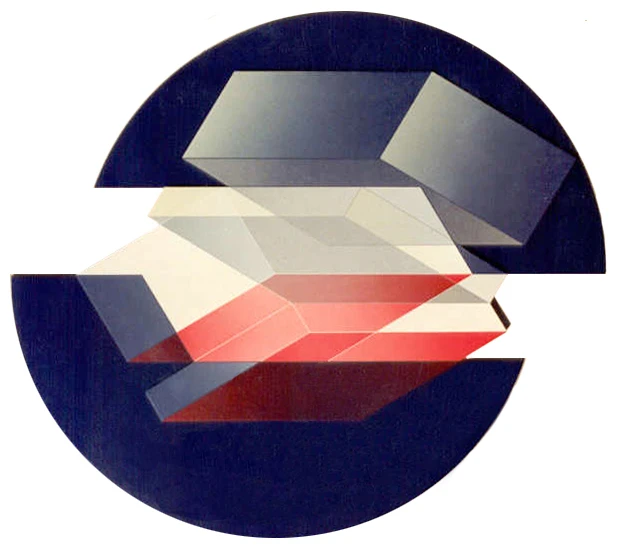 Relief Descriptif Noir Blanc 100x110 Cm Acrylique Sur P V C Paris 1993