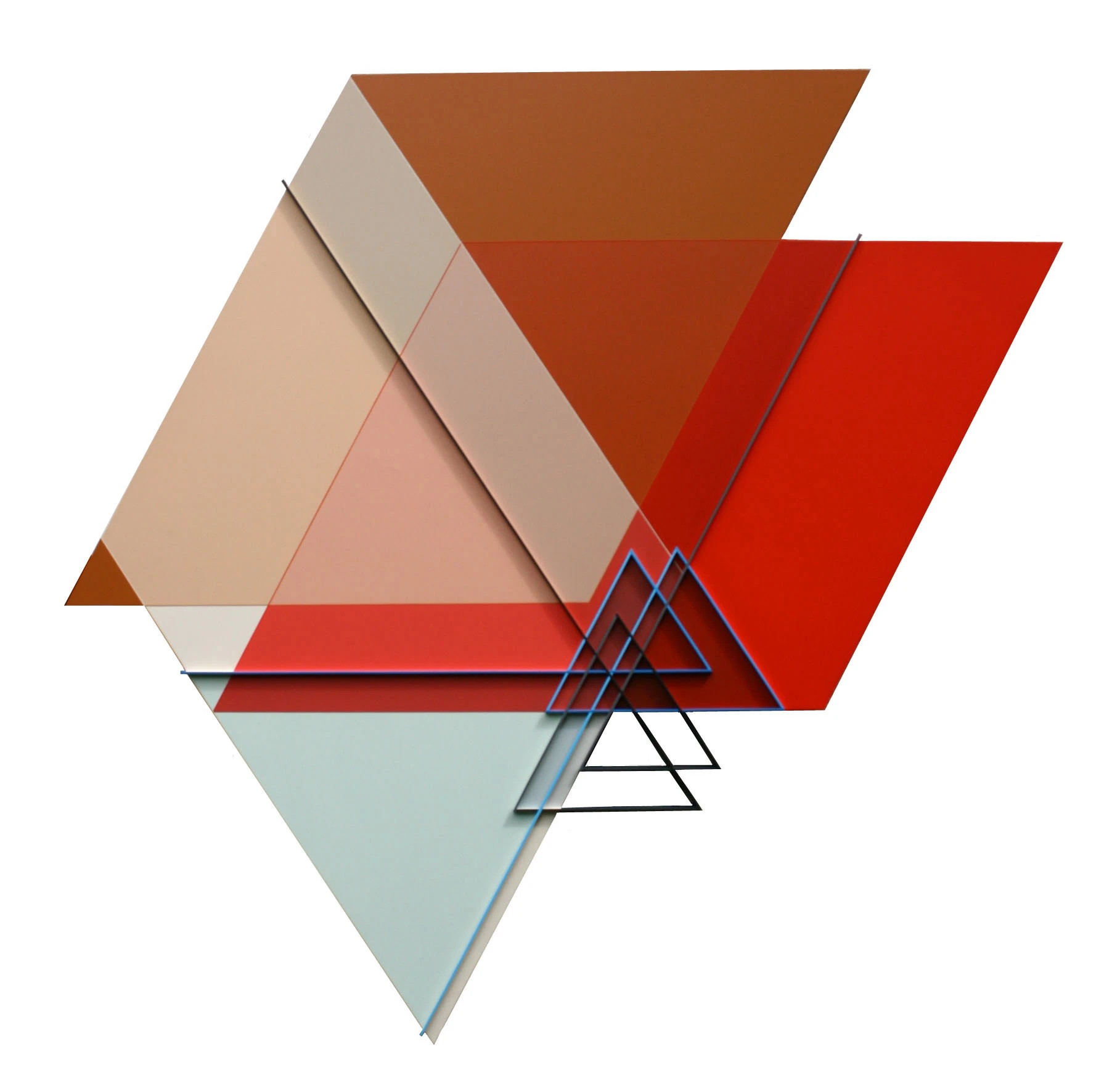 Relief Descriptif Bleu Noir 75 5x112 Cm Acrylique Sur Pvc 2008