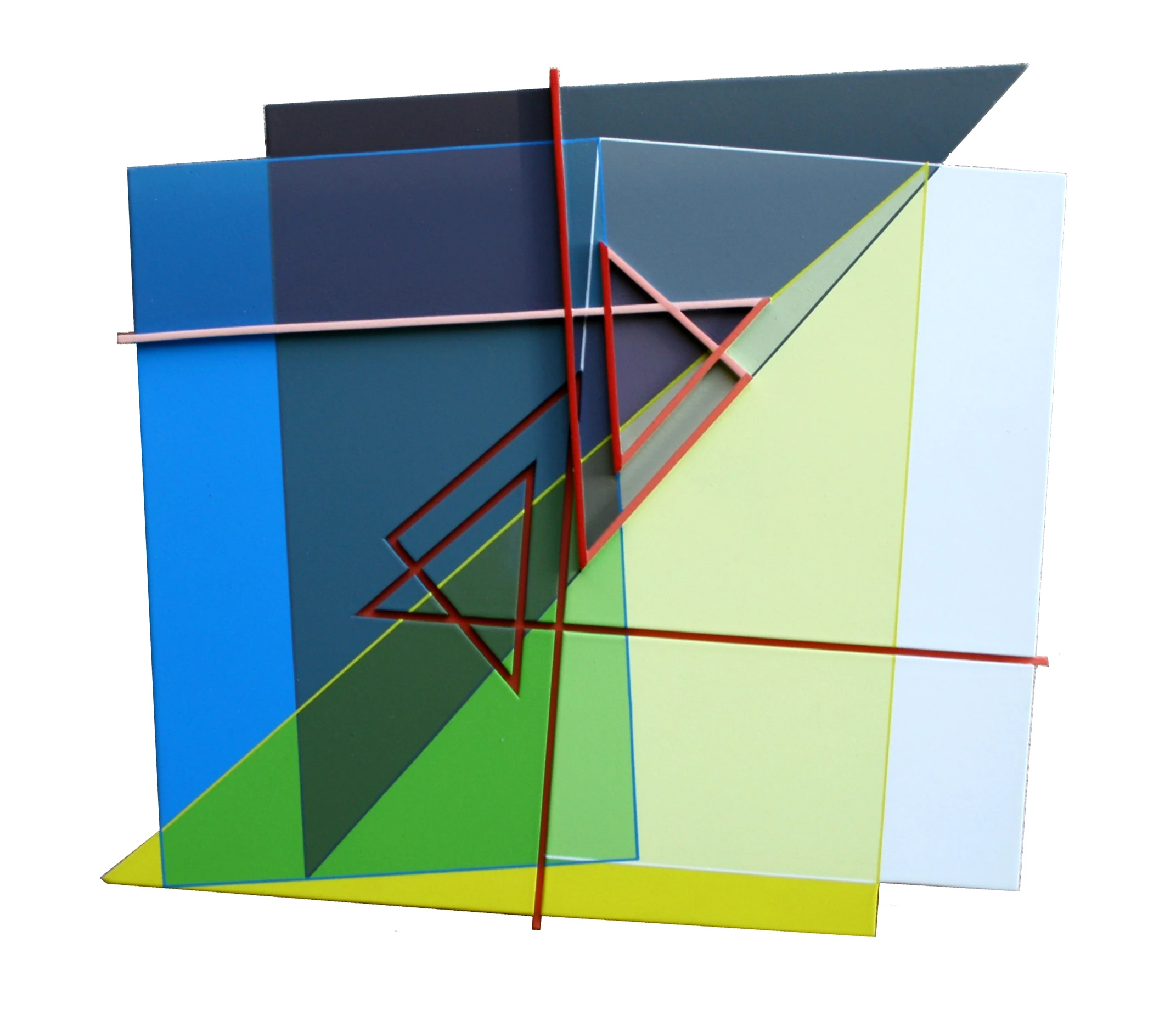 Relief Ligne Descriptive Rouge Acrylique S Pvc 22x22 2010 Jpg